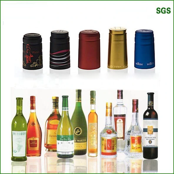 PVC Heat Shrink Sleeve for Bottle Capsule Organic Olive Oil Bottle Cap